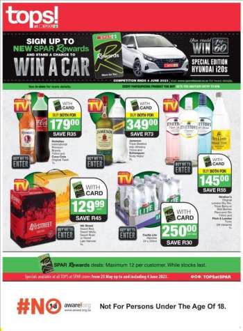 TOPS at SPAR catalogue  - 23/05/2023 - 04/06/2023.