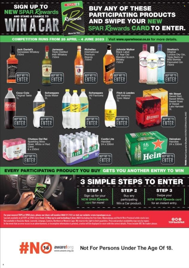 TOPS at SPAR specials - 23/05/2023 - 04/06/2023. Page 16