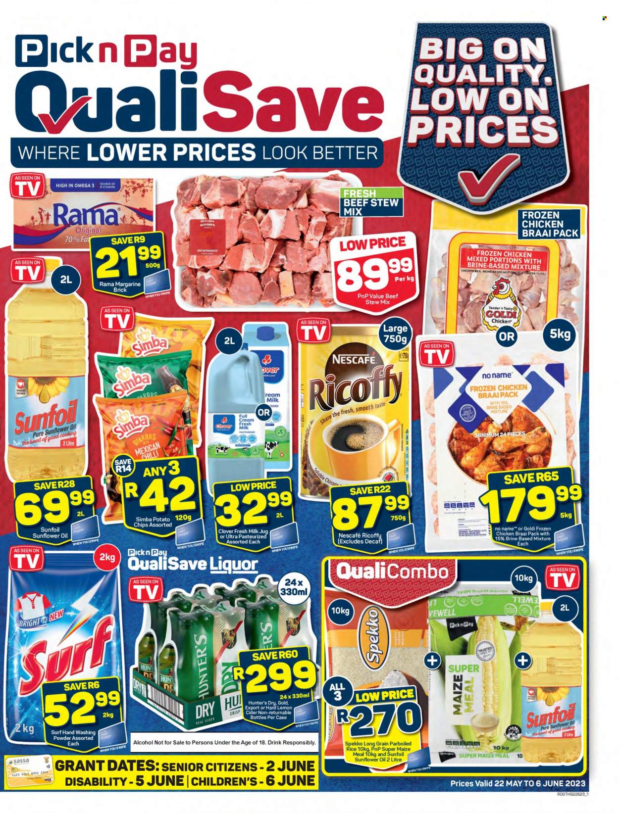Pick n Pay QualiSave specials - 22/05/2023 - 06/06/2023. Page 1
