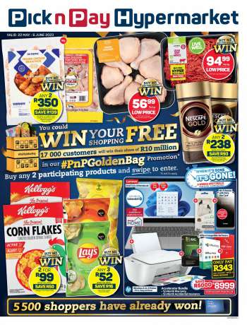 Pick n Pay Hypermarket catalogue  - 22/05/2023 - 06/06/2023.