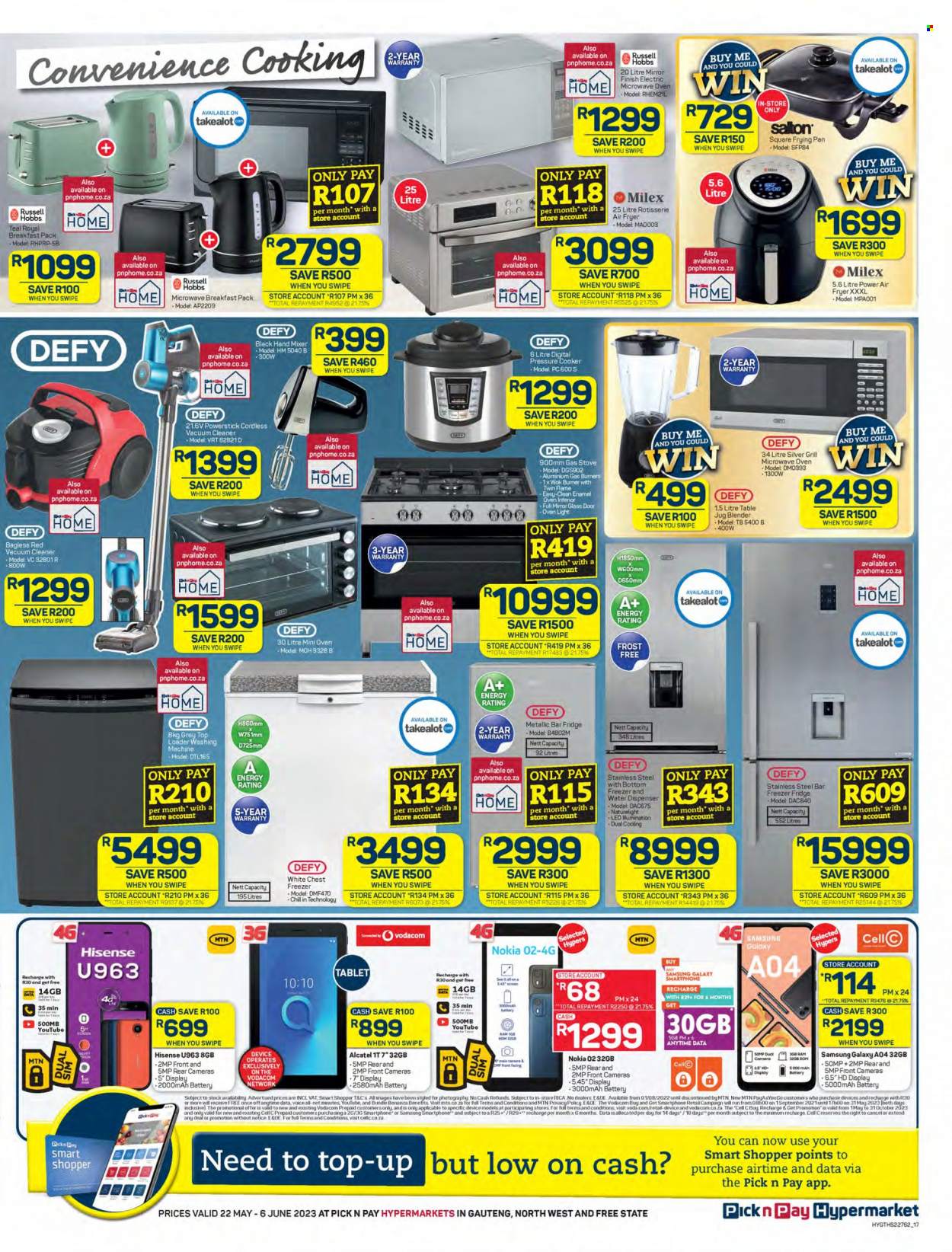 Pick n Pay Hypermarket specials - 22/05/2023 - 06/06/2023. Page 17