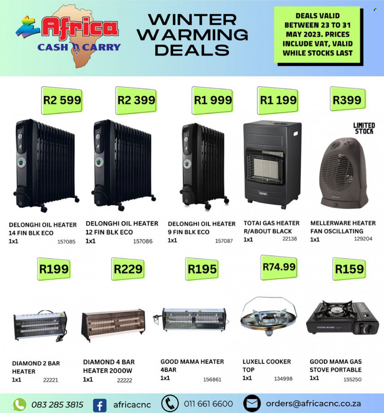 Africa Cash & Carry specials - 23/05/2023 - 31/05/2023. Page 1