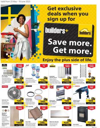 Builders catalogue  - 23/05/2023 - 19/06/2023.