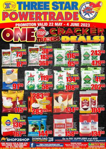 Three Star Cash and Carry catalogue  - 22/05/2023 - 04/06/2023.