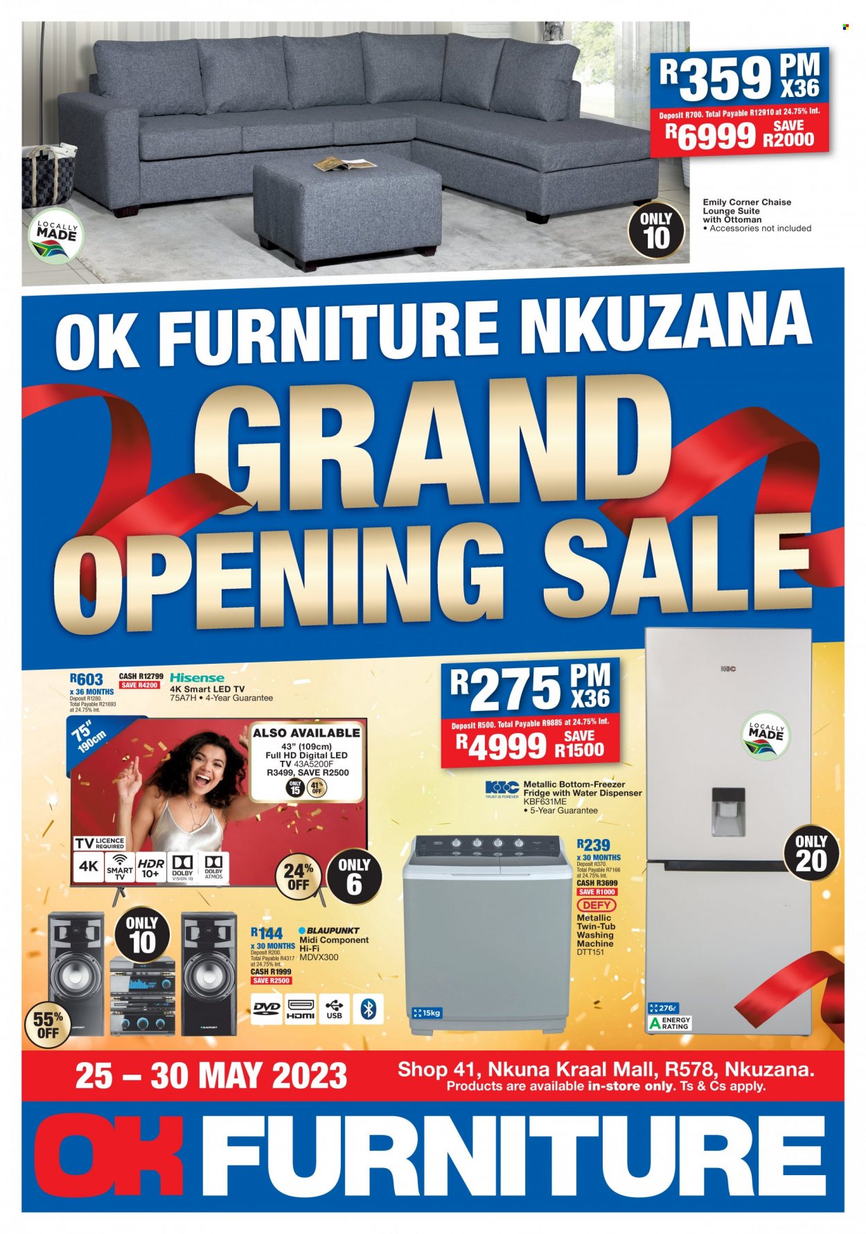 OK Furniture specials - 25/05/2023 - 30/05/2023. Page 1