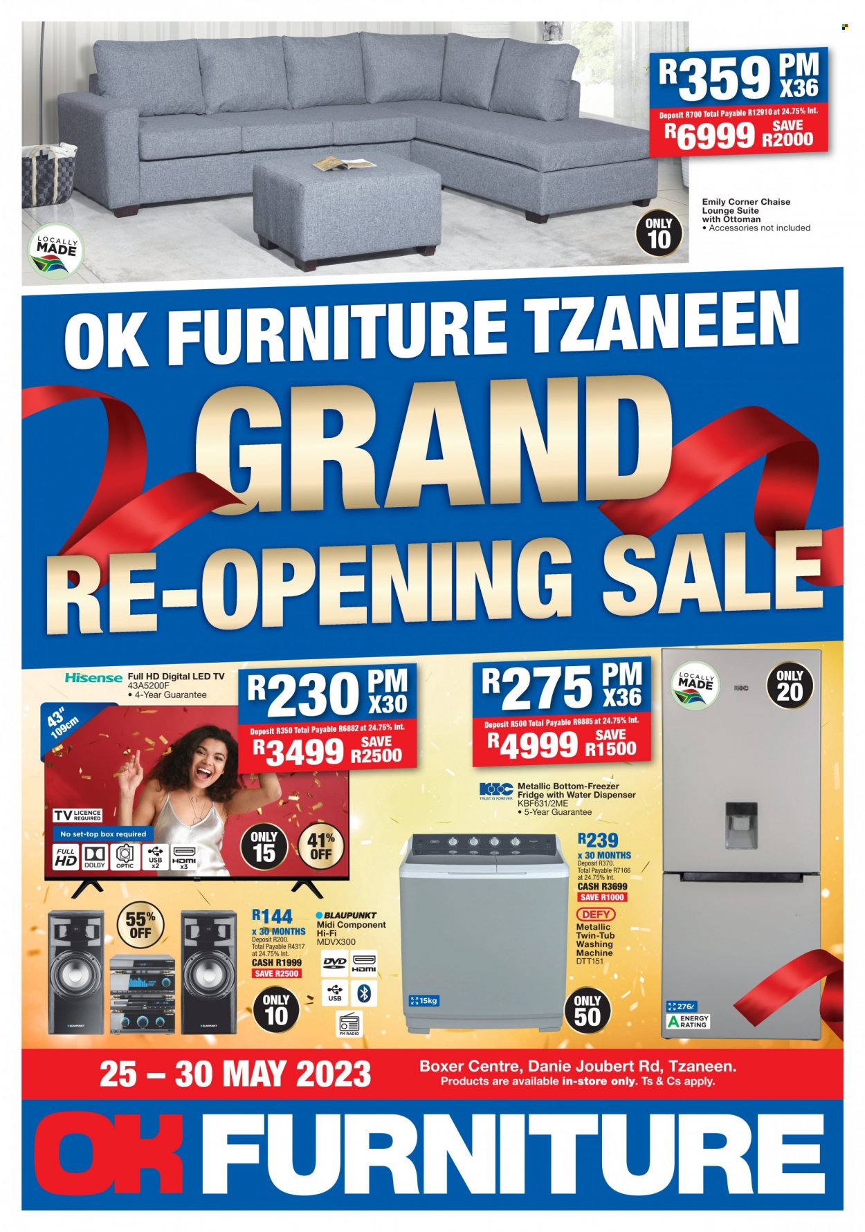 OK Furniture specials - 25/05/2023 - 30/05/2023. Page 1