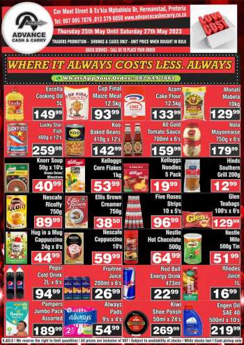 Advance Cash & Carry catalogue  - 25/05/2023 - 27/05/2023.