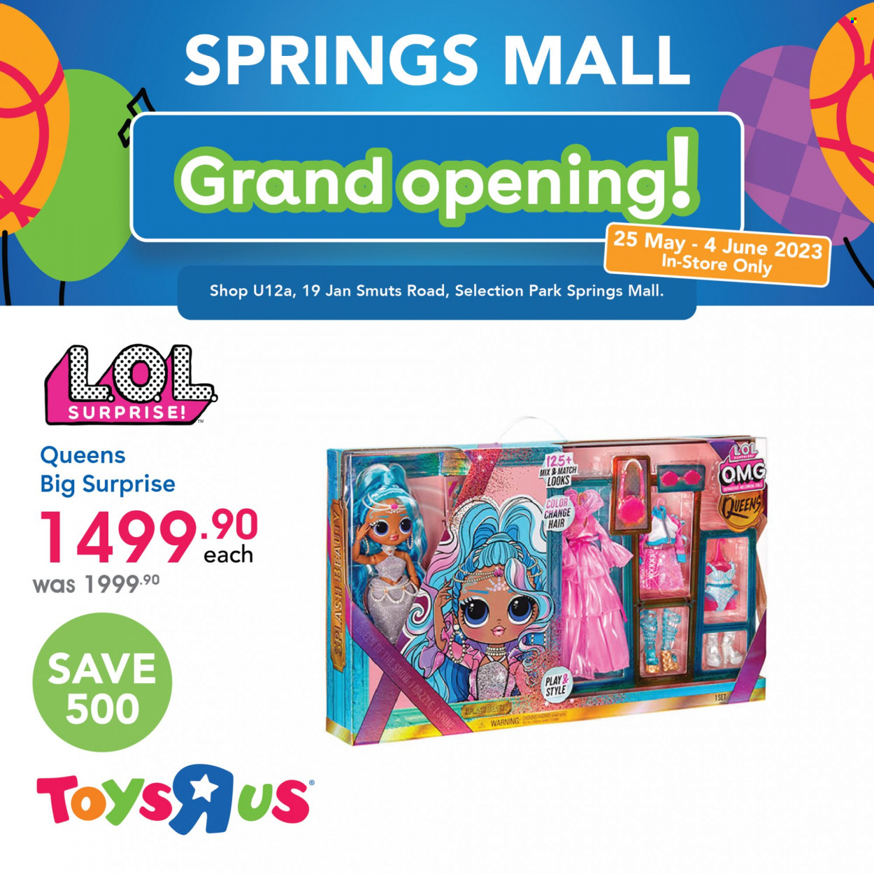 Toys R Us specials - 25/05/2023 - 04/06/2023. Page 3