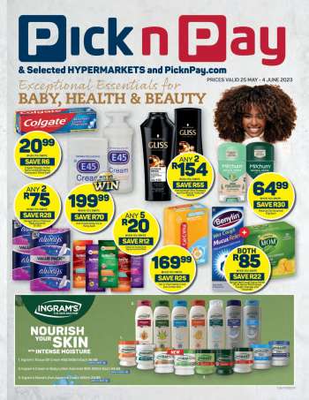 Pick n Pay Hypermarket catalogue  - 25/05/2023 - 04/06/2023.