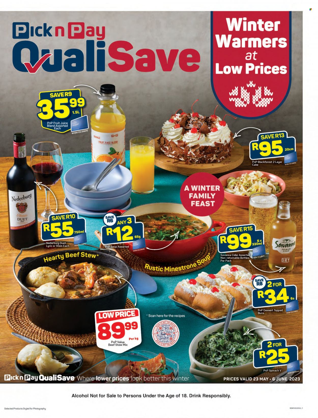 Pick n Pay QualiSave specials - 23/05/2023 - 06/06/2023. Page 1