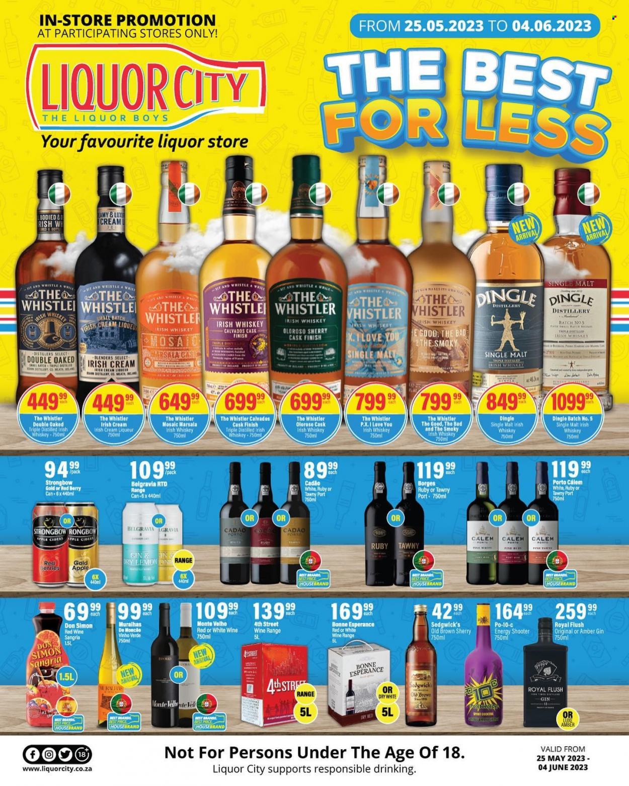Liquor City specials - 25/05/2023 - 04/06/2023. Page 1
