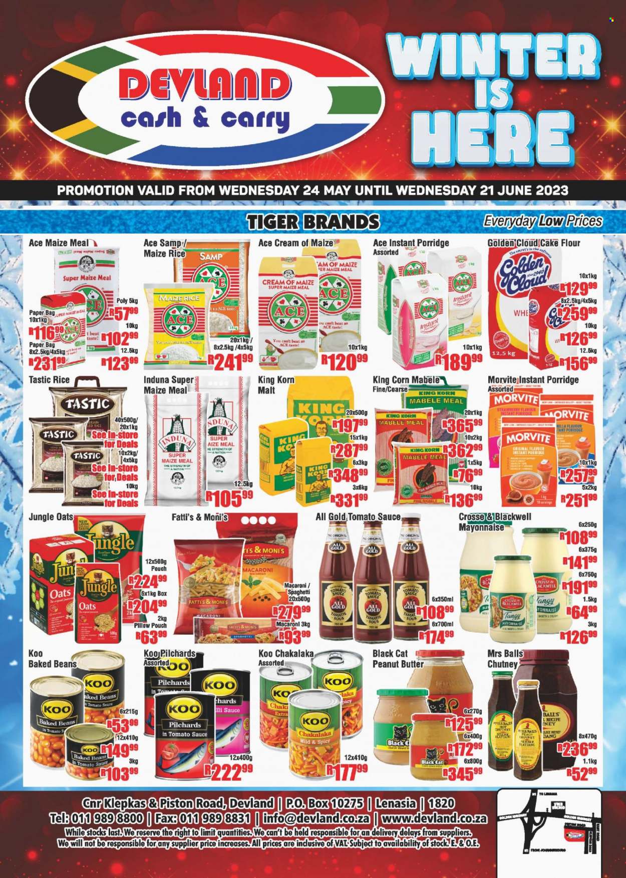 Devland specials - 24/05/2023 - 21/06/2023. Page 1