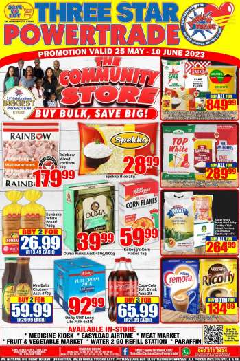 Three Star Cash and Carry catalogue  - 25/05/2023 - 10/06/2023.