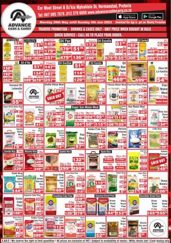 Advance Cash & Carry catalogue  - 29/05/2023 - 04/06/2023.