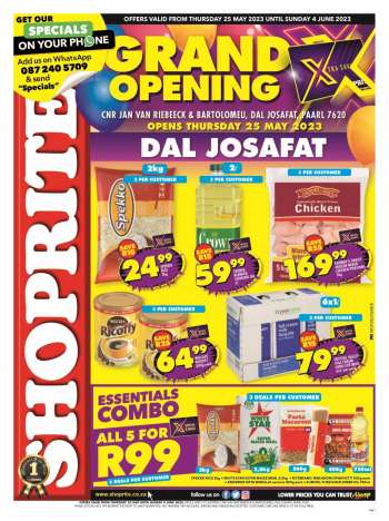 Shoprite catalogue  - 25/05/2023 - 04/06/2023.