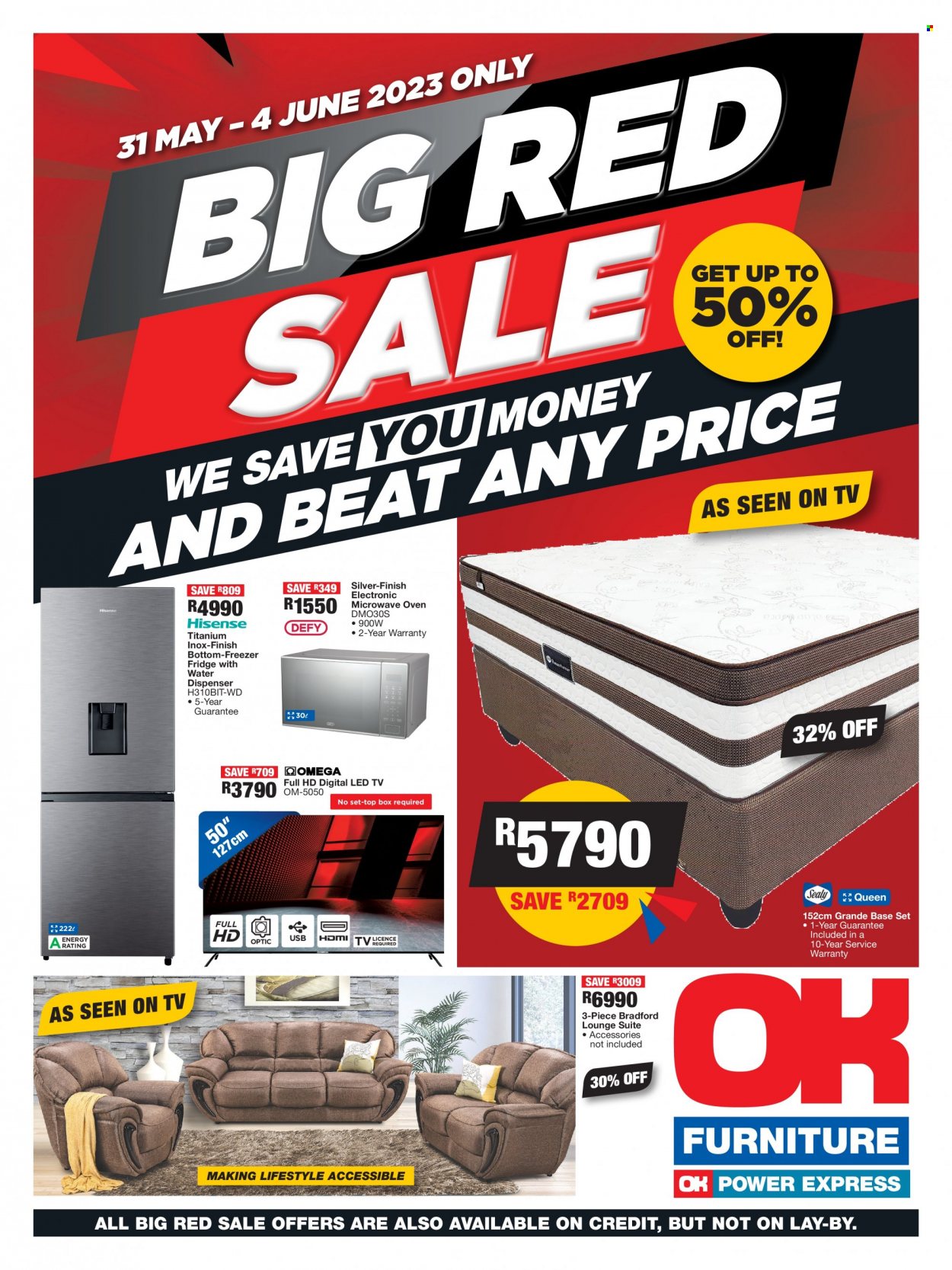 OK Furniture specials - 31/05/2023 - 04/06/2023. Page 1