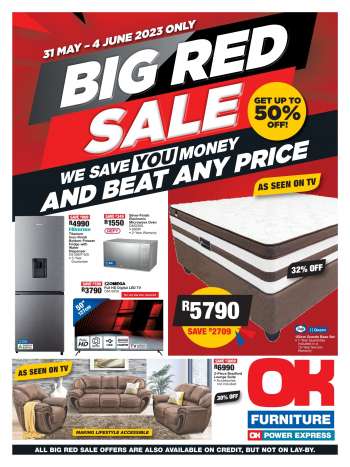 OK Furniture catalogue  - 31/05/2023 - 04/06/2023.