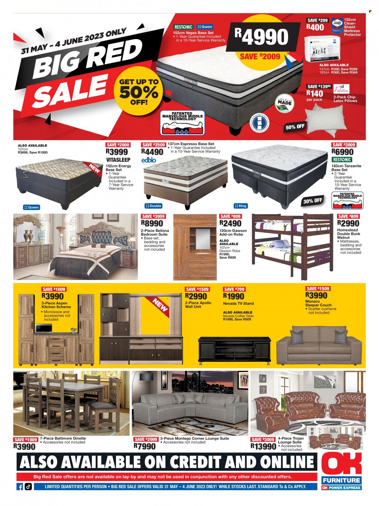 OK Furniture specials - 31/05/2023 - 04/06/2023. Page 4