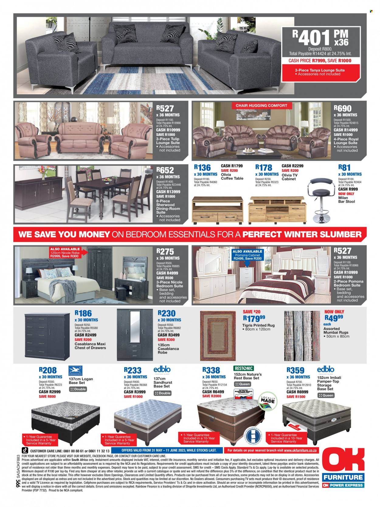 OK Furniture specials - 31/05/2023 - 11/06/2023. Page 4