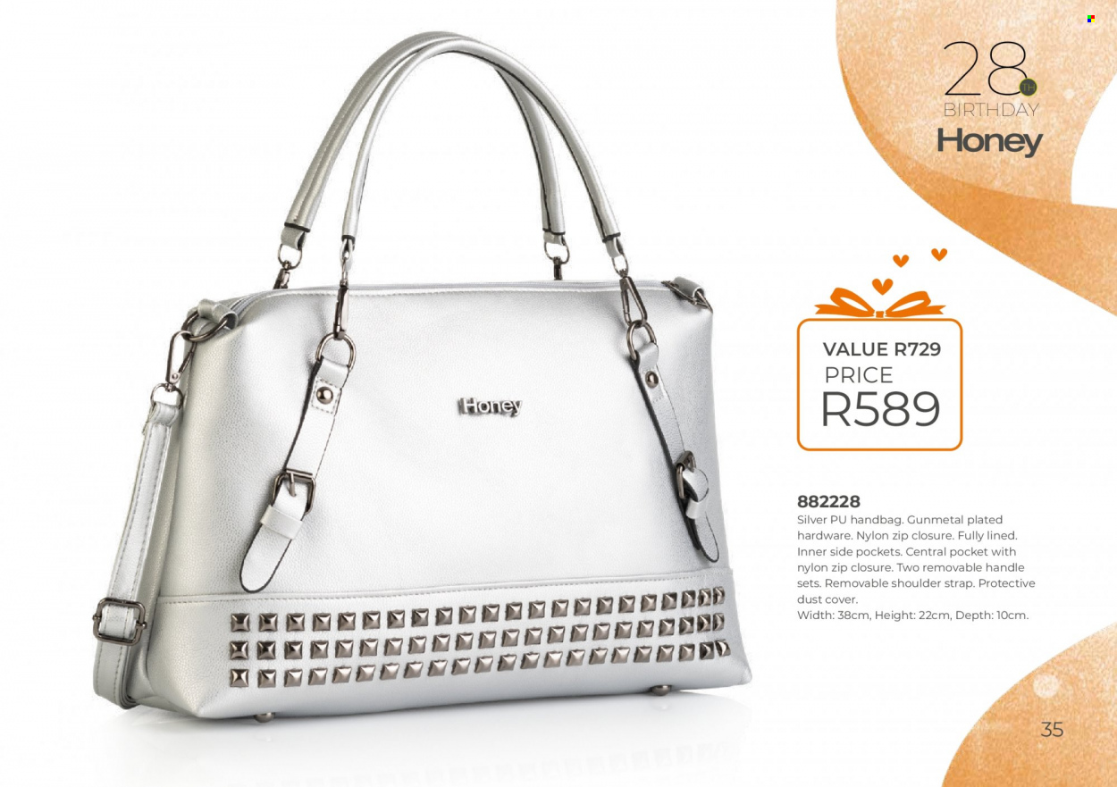 Honey specials. Page 37