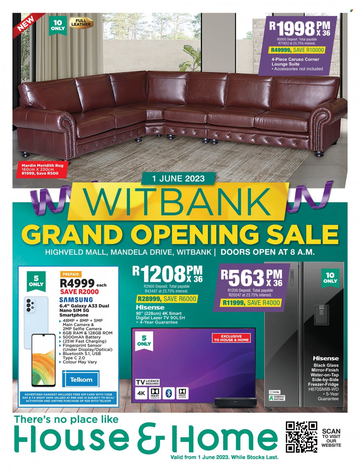 House & Home specials. Page 1