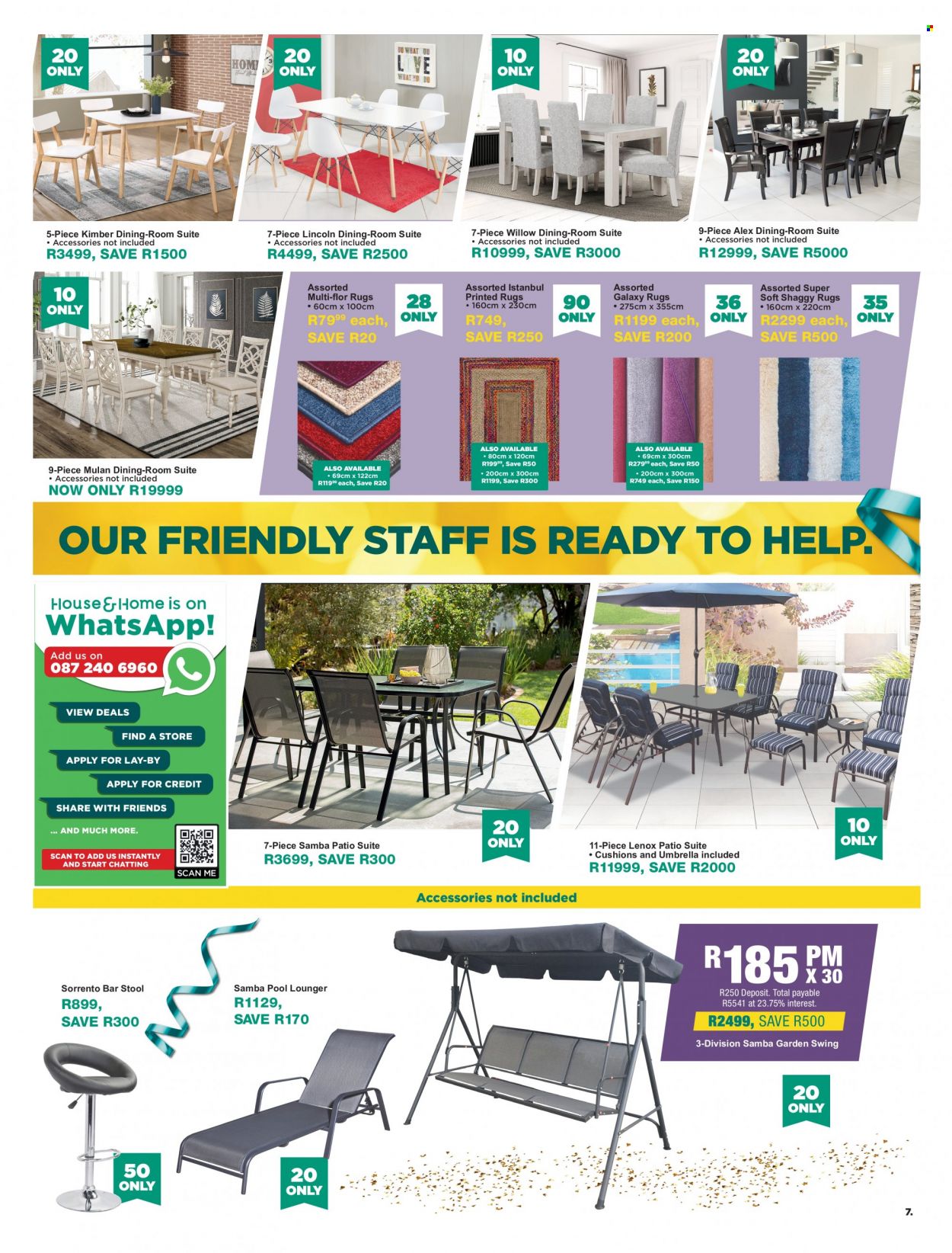 House & Home specials. Page 7