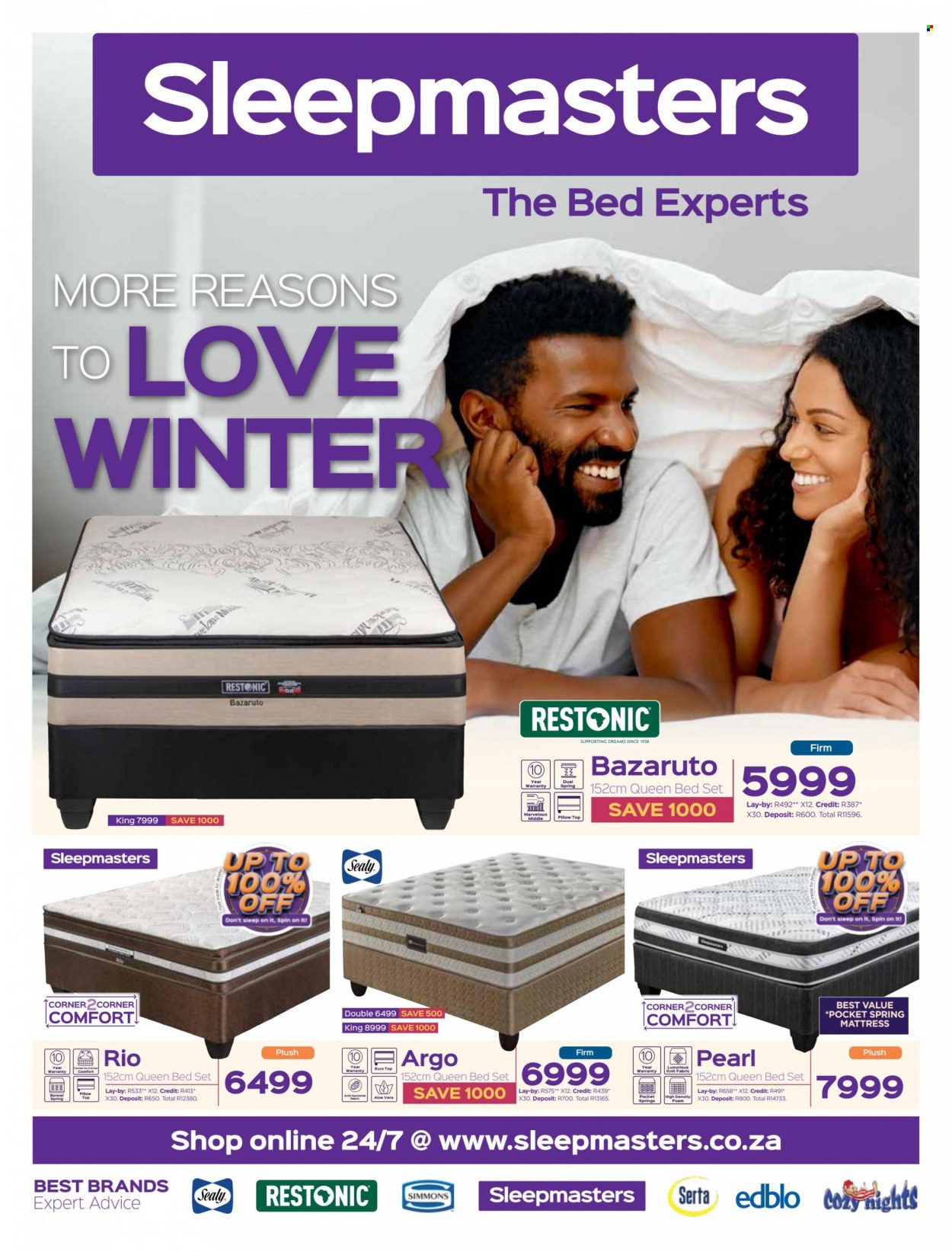 Sleepmasters specials - 05/06/2023 - 02/07/2023. Page 1