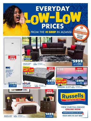 Russells catalogue  - 05/06/2023 - 02/07/2023.