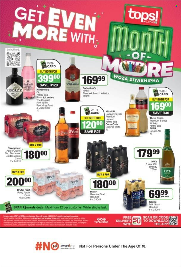 TOPS at SPAR specials - 08/06/2023 - 11/06/2023. Page 1