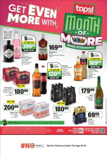 TOPS at SPAR catalogue  - 08/06/2023 - 11/06/2023.