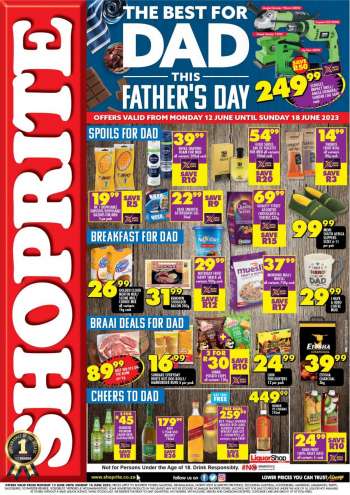 Shoprite catalogue  - 12/06/2023 - 18/06/2023.