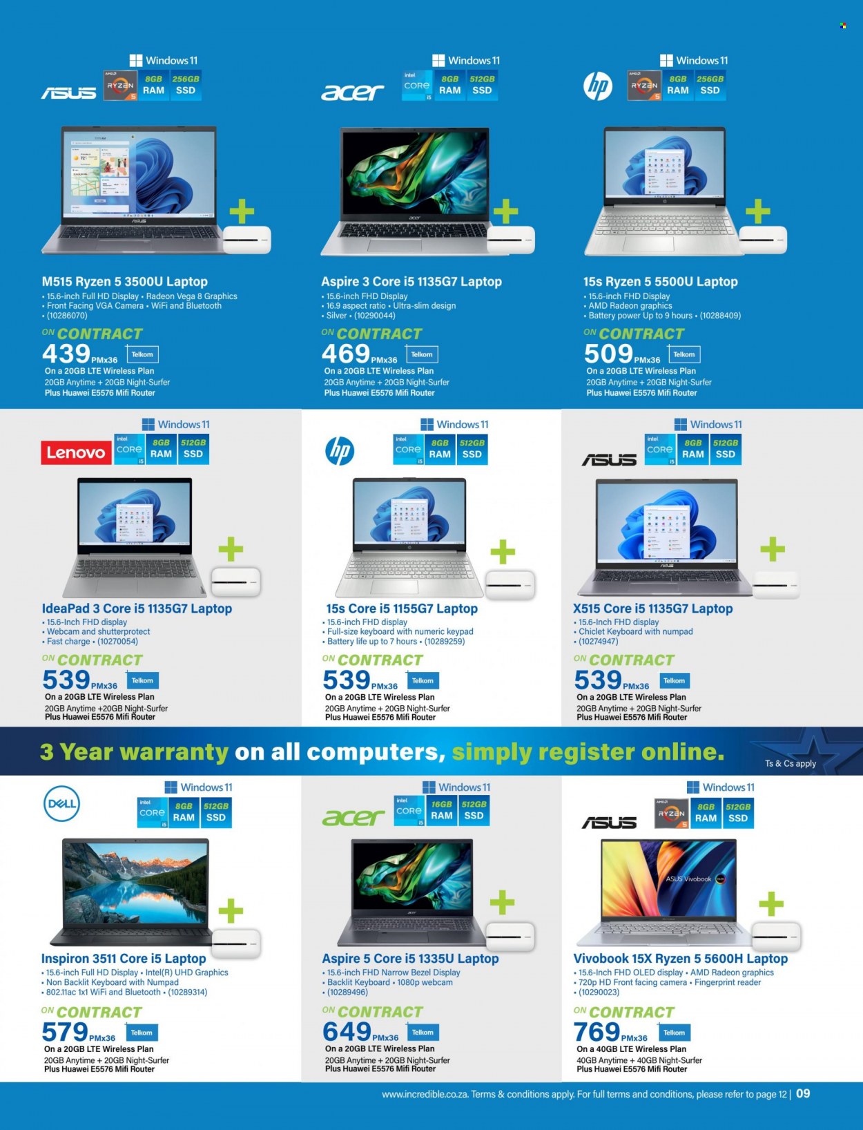 Incredible Connection specials - 12/06/2023 - 31/07/2023. Page 9