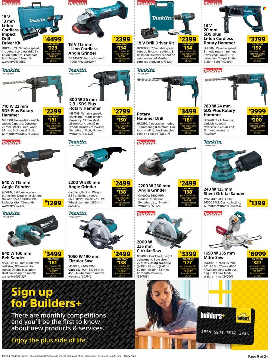 Builders specials - 13/06/2023 - 31/07/2023. Page 9