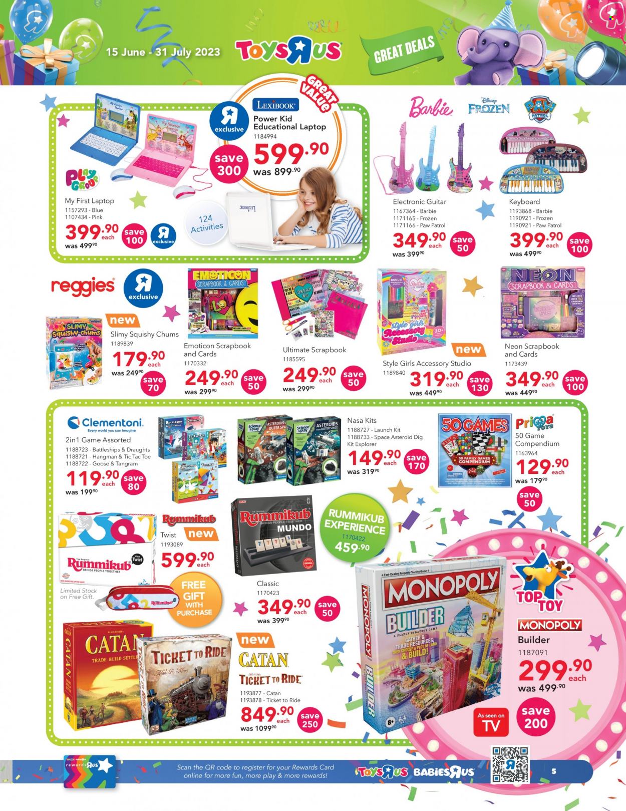 Toys R Us specials - 15/06/2023 - 31/07/2023. Page 5