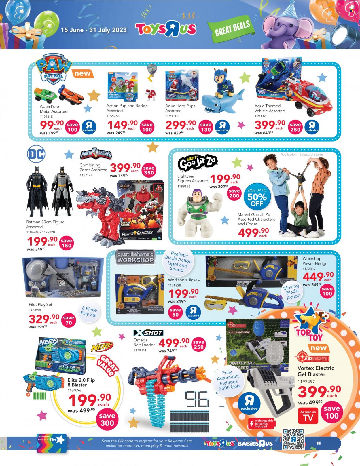 Toys R Us specials - 15/06/2023 - 31/07/2023. Page 11