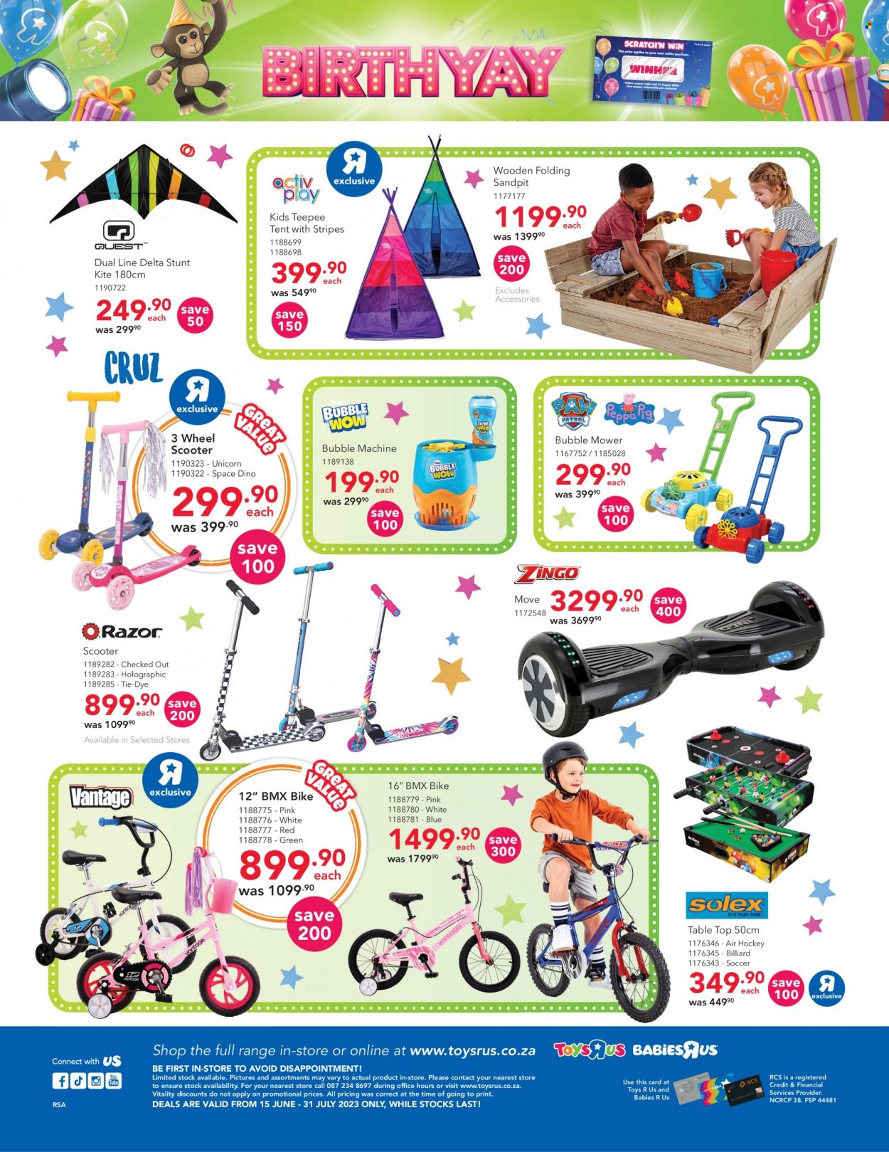Toys R Us specials - 15/06/2023 - 31/07/2023. Page 12