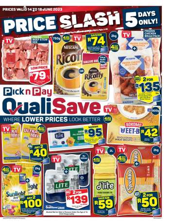 Pick n Pay QualiSave catalogue  - 14/06/2023 - 18/06/2023.