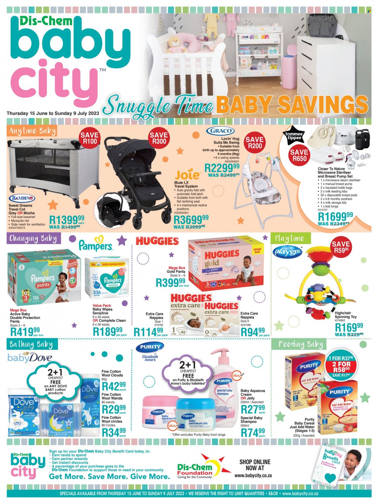 Baby City specials - 15/06/2023 - 09/07/2023. Page 1