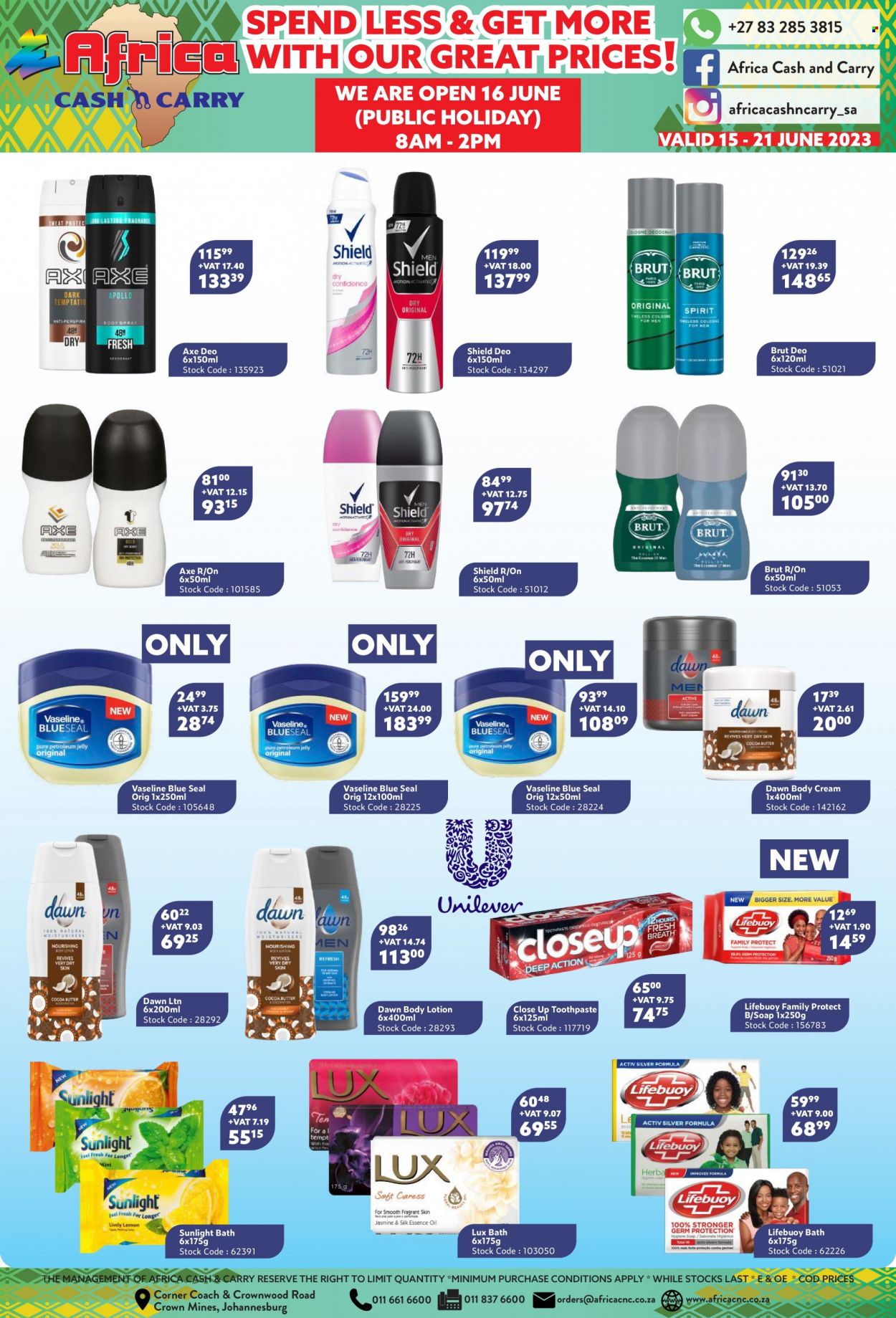Africa Cash & Carry specials - 15/06/2023 - 21/06/2023. Page 1