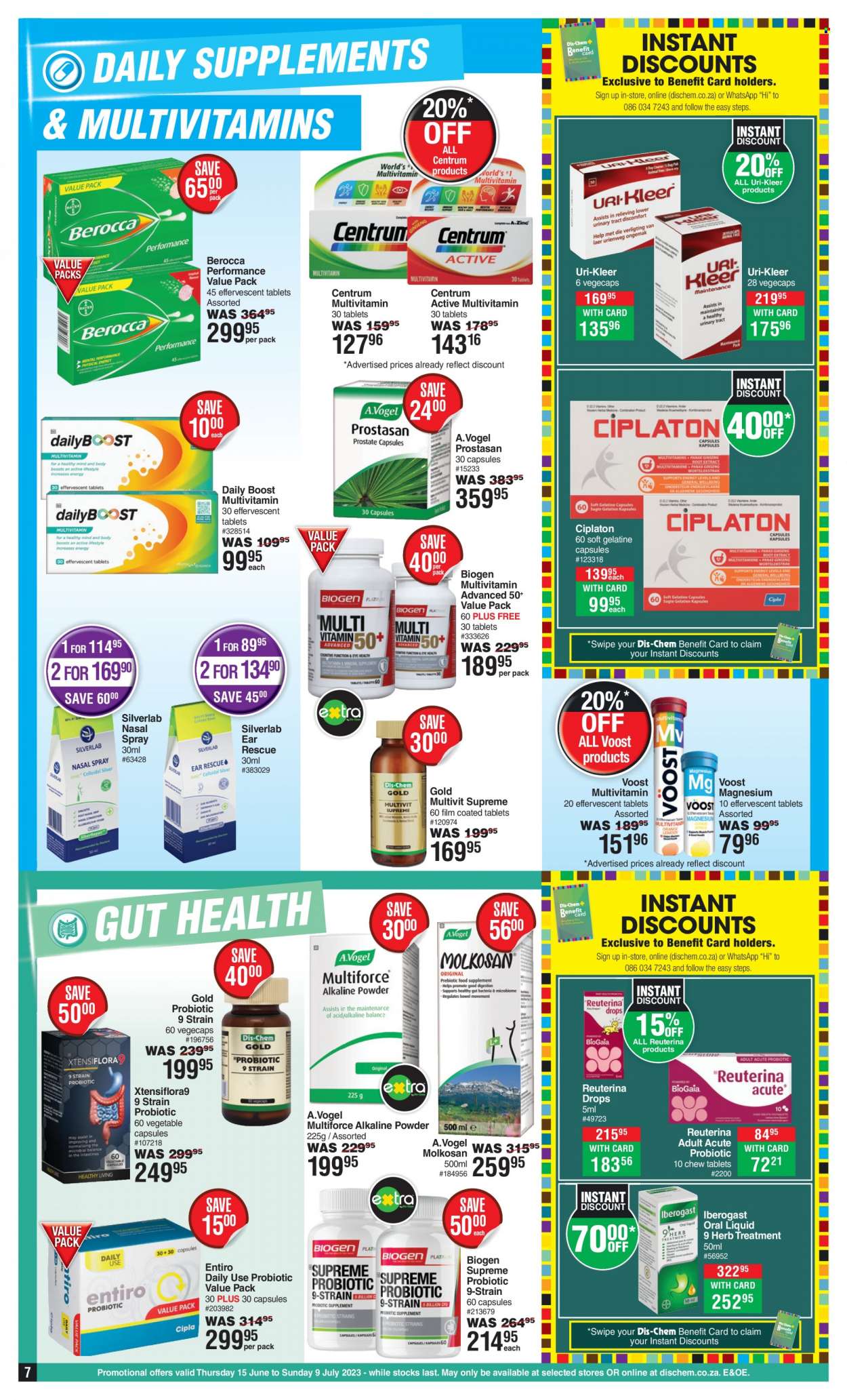 Dis-Chem specials - 15/06/2023 - 09/07/2023. Page 7