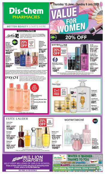 Dis-Chem catalogue  - 15/06/2023 - 09/07/2023.