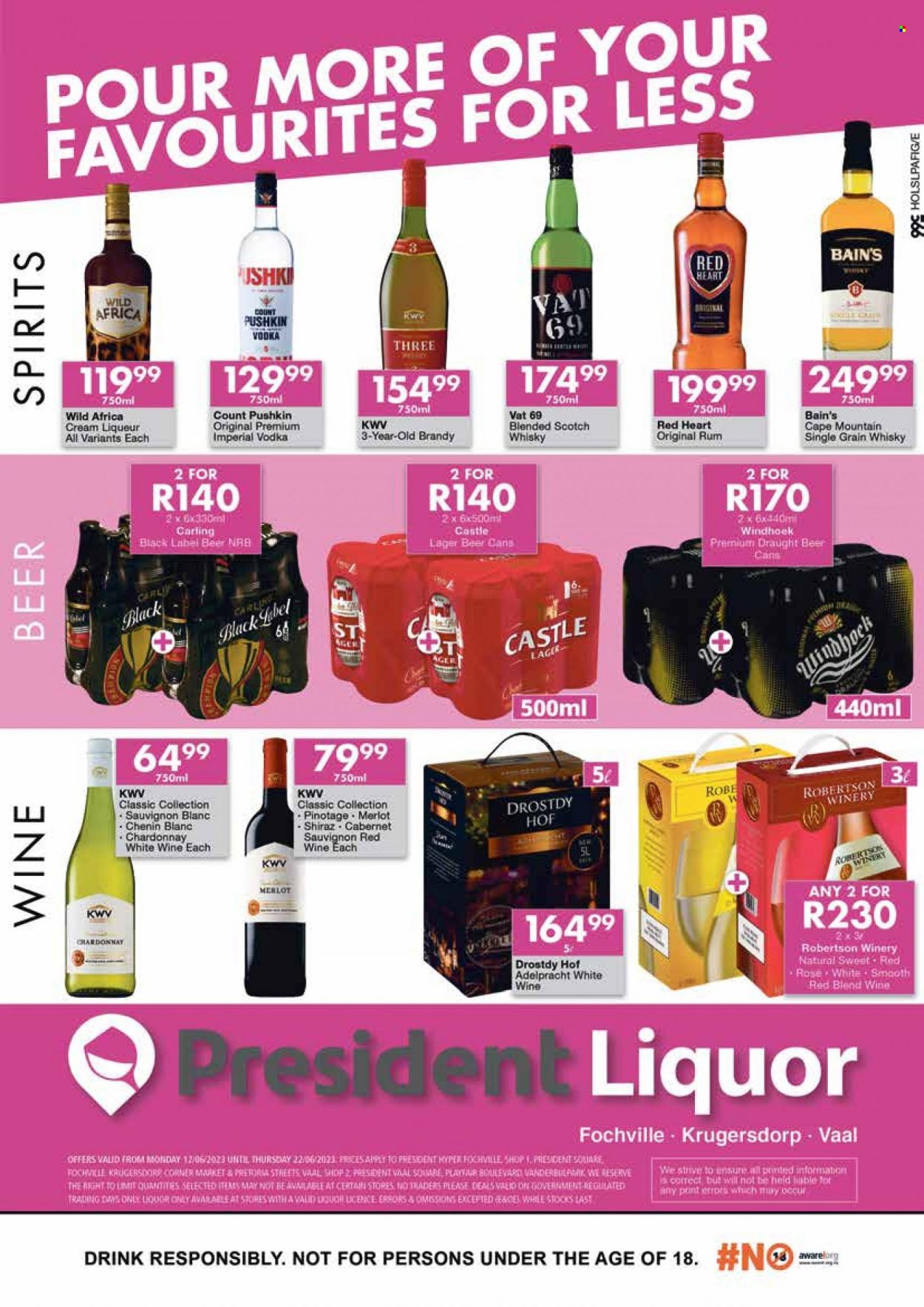 President Hyper specials - 12/06/2023 - 22/06/2023. Page 1
