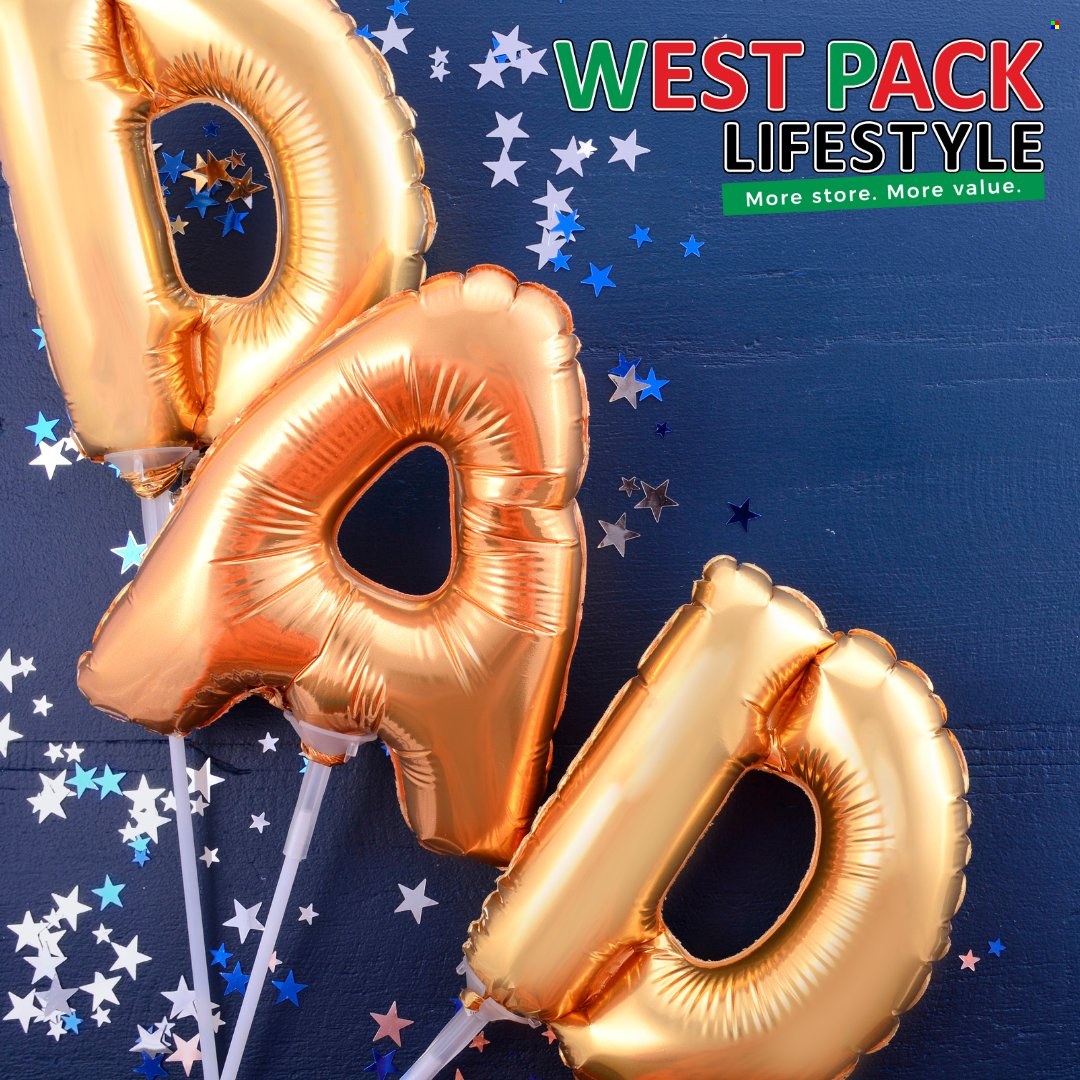 West Pack Lifestyle specials. Page 1