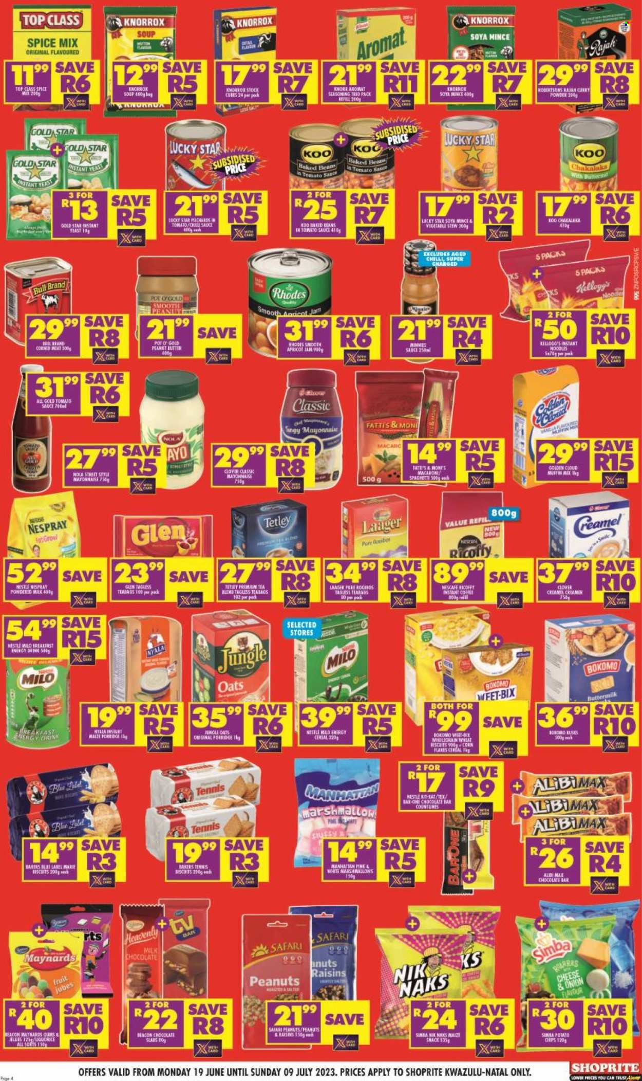 Shoprite specials - 19/06/2023 - 09/07/2023. Page 4