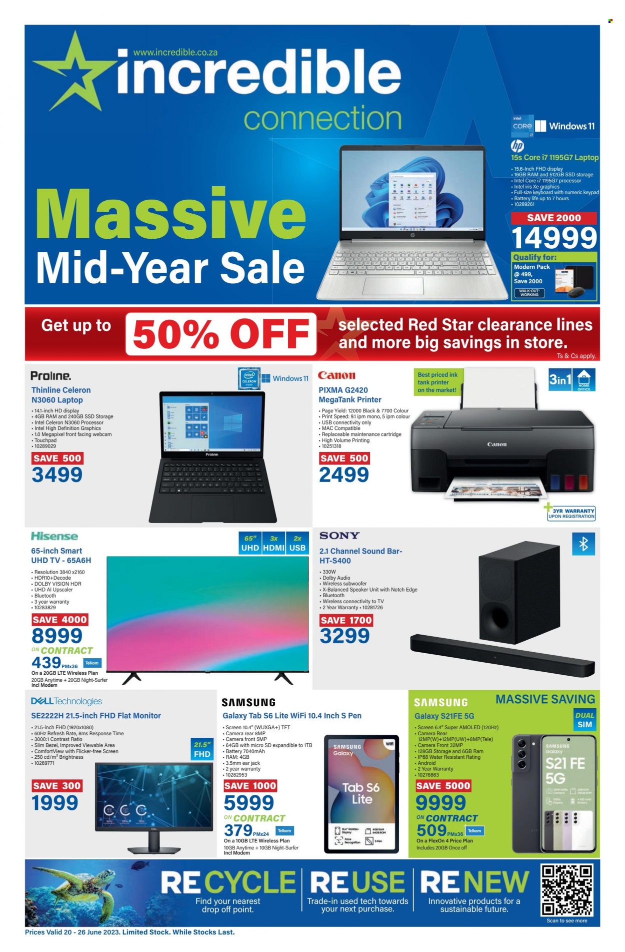 Incredible Connection specials - 20/06/2023 - 26/06/2023. Page 1