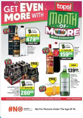 TOPS at SPAR catalogue  - 20/06/2023 - 02/07/2023.