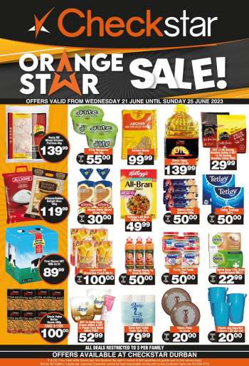 Checkstar catalogue  - 21/06/2023 - 25/06/2023.