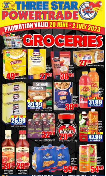 Three Star Cash and Carry catalogue  - 20/06/2023 - 02/07/2023.