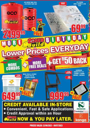 Boxer catalogue  - 22/06/2023 - 09/07/2023.