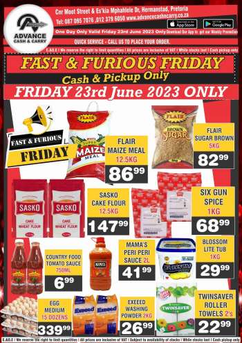 Advance Cash & Carry catalogue  - 23/06/2023 - 23/06/2023.